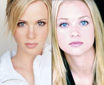  Here's another look-alike vraag for u - does anyone else think that Amy Gumernick (Young Mary Winchester, below left) resembles A.J Cook (Jennifer 'JJ' Jareau from Criminal Minds, below right)?