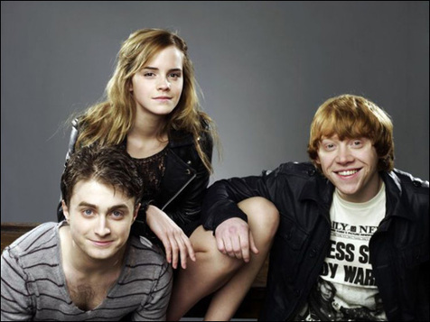 do you think there could be better actors to play the roles of the hermione, ron and harry..
