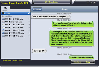  How to Transfer SMS from iPhone to Computer?