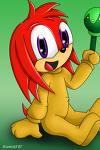  Does anyone kno who this character's name is? [hint: he's found in the Knuckles the Echidna comics]
