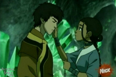  do you think katara and zuko would have kissed in the chrystel cave if aang hadden't walked in..I hope they would have!!!!
