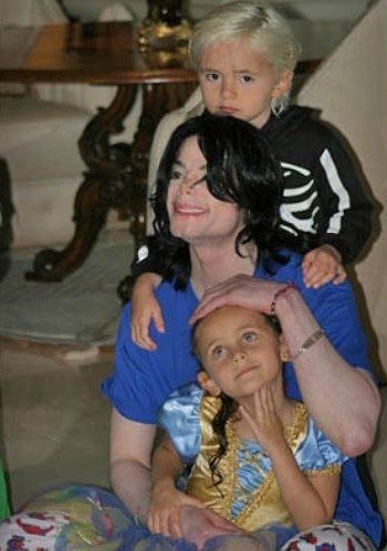  Do you think that Michael's three kids are biologically his or are they adopted?