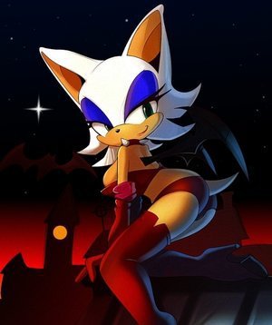 ROUGE THE BAT IS THE MOST SEXIEST BAT IN THE WORLD!!! (besides mee. lol jk jk)