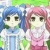  HELPPPPPPP MAJOR URGENCY!!!!!! WHO ARE THESE BLUE HAIRED AND 粉, 粉色 HAIRED GIRLS? WHICH ANIMIE ARE THEY FROM?????HELPPPPP