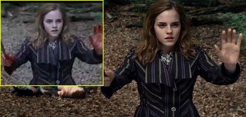  Hermione's Hands in Deathly Hallows trailer?