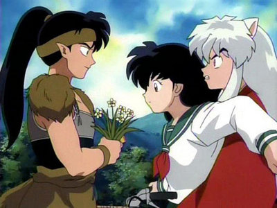 Why do you think Inuyasha does not get jealous about Hojo Akitoki, but he does about Koga?