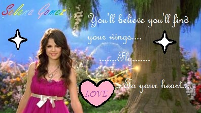 Hey guys! I made this selena fan art!! Leave a note saying what you think about it!! Thanks!! :3