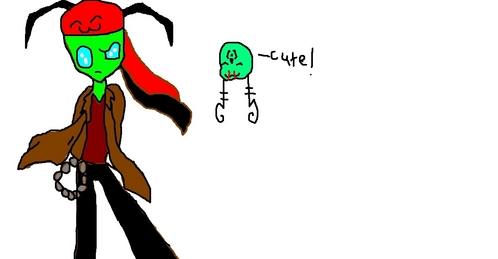  what do Du think of this pic? its fluke one of my invader zim ocs X3