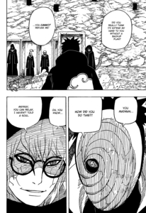  which person was in the last casket summoned sa pamamagitan ng kabuto infront of madara while asling him about joining akatsuki?