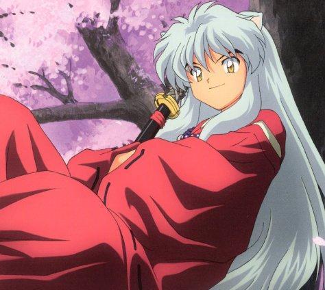  I dont know if this is wat you're looking for but here it is... This is Inuyasha he is half human half demon...Hot/Cute!
