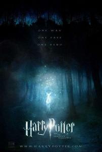 Harry Potter and the Deathly Hallows. It's the next Harry Potter movie, not realeased yet. It won't come out until around 2011 or 2012.