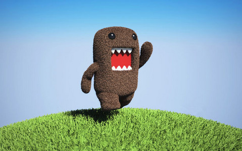  I want to be Domo-kun! All I need is a big cardboard box. :) This Halloween is going to be amusing...