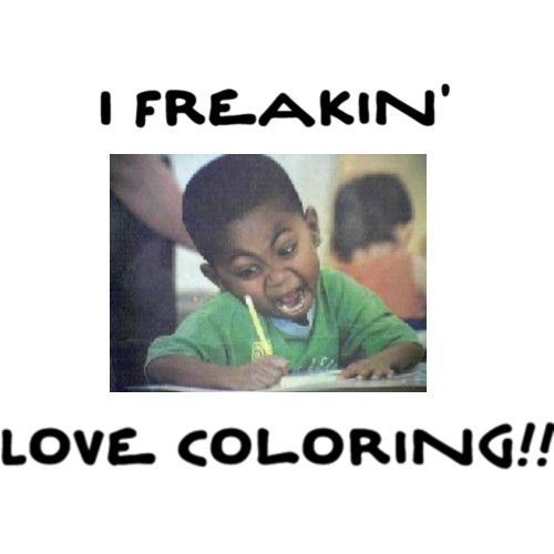  I FREAKING pag-ibig COLOURING!!!