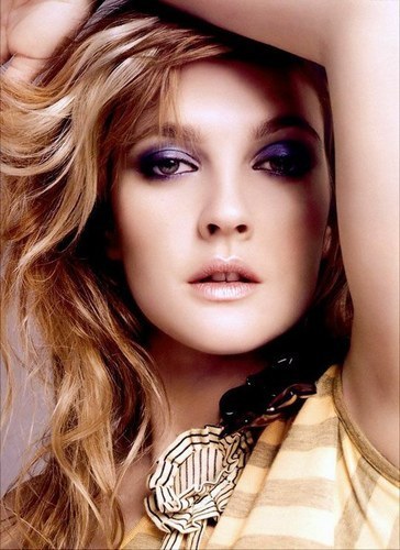  Drew Barrymore, she's just cool.
