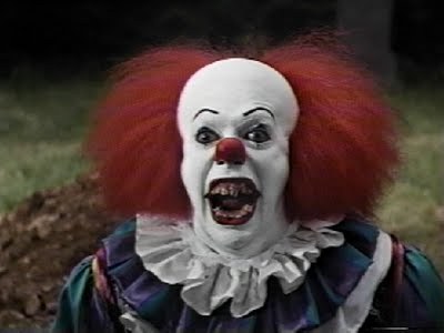  Well i think the movie that has most fighten me in my life soo far would have to be the first one i have ever seen which is "It" scared me 4 life i hate clowns i dont go to the circus bcuz of them lol, saddly true bwt!!=d