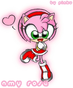  AWWW THAT PIC MAKES ME FEEL A FUZZY FEELING~~~~~!!!!! Herez mine, It's Amy Rose!: