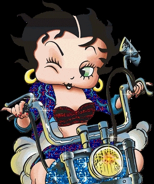  Sumthin about Betty Boop I guess. I used to be in Amore with her merchandise. <3
