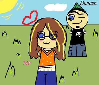  Ooo!!! Im one of your friends! 8D Real Name:Kyra UserName:Duncan-superfan Here is me and Duncan! I made it myself!!! x3