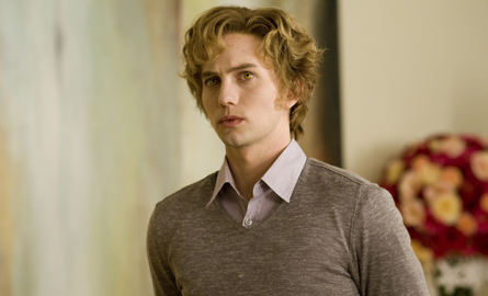  If it's just Twilight, then I would have to say Jasper. I'm sorry, but I don't see Edward as being that attractive. আপনি can hate me for it all আপনি want, but the dude is just not that great. Jasper is so adroable, he looks like he's in need of a hug, আপনি can't look at the guy without going..."Awwwwwwwww." Just like a cute puppy, just adorable. New Moon on the other hand...well, there are just too many guys to choose from. Felix, Aro, Demetri, Jasper, Jacob, and Caius. All of them are too hot for words.
