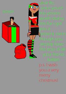 flo you are my fanpop friend,
you watched out for me when it all began.
you make the best pictures i've ever seen,
you were always nice and never mean.
i wish you the best of luck on christmas day,
just know we all thinkof you every day.




               p.s. view the pic in full size!