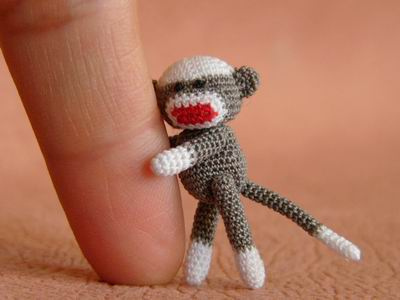  Tiny little носок monkey...(REAL PIC! NOT MY носок MONKEY THOUGH.)