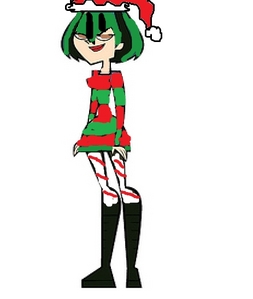 WOW i totaly want to do this! here's nikole in christmas cloths!