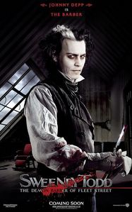 i have to say any Sweeney Todd poster!!!

followed by the Sleepy Hollow posters. :D