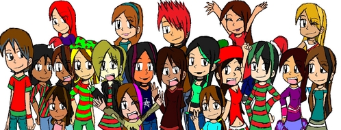  Gonna use this huge-normous picture >D'' Only took me....forever >3>' Wish i coulda fit más people .__.'