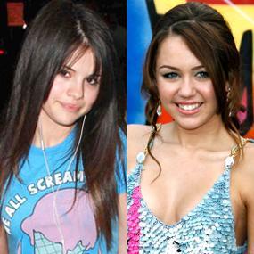  I'd like to meet Miley and Selena, because they both seem so sweet and they both have killer fashion senses. They'd be fun to hang with! :)