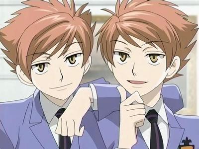  None other than Hikaru and Karou from Ouran!
