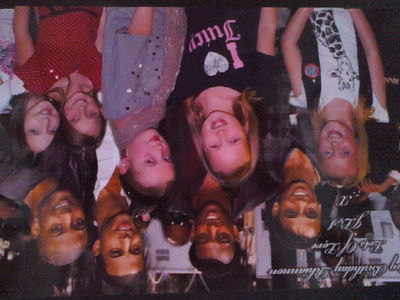 yes me and all my friends for my birthday it was amazing i loved it xx soz its upside down xxx