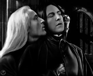  Are Severus' lips the only option? ;) I refuse to choose between Lucius and Severus. I adore both, and I feel very guilty for choosing one over the other. Can I just have both?