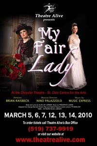  Currently, i'm into [i]My Fair Lady[/i] but only da default, because i'm in the middle of rehearsals for our March production of that show.