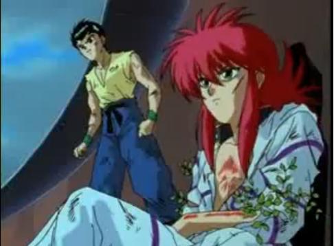 I like the episode when kurama was knocked unconscious द्वारा touya and that paint guy, and the sweaty dude still keeps on hitting him anyway. I got really mad but also touched द्वारा how kurama is so selfless. so i think thats my fav episode