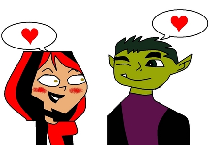  Me,beast boy,and raven!!! In tdi form!