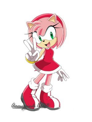  Everyone is so mean! Amy is so awsome and her stalking Sonic is what makes her Amy! Her hammer is awsome too and seriously, she is one of the people/animals that makes Sonic X awsome just like any of the other characters!!!