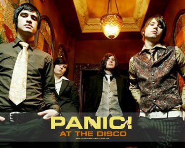  PANIC AT THE DISCO ! Brendon Urie = effing hot ! them && The Beatles (major respect to Paul McCartney for his guitar, gitaa work) sad, both my favourite bands have broken up :[