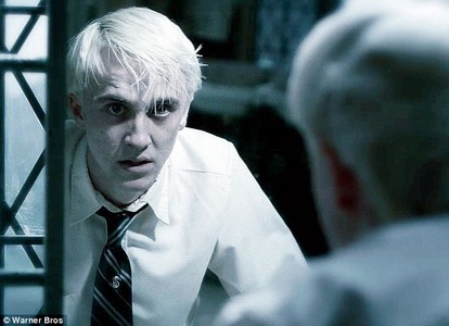  I do think Draco is hot, well Tom Felton is, atleast, but that isn't the only reason why he's my प्रिय character. I felt sympathy towards him from the beginning (it's how I am towards the handsome enemies...) And in the sixth book, Draco's character was explored and developed more, and I often felt sorry for him, but और than that it was kind of like a silent empathy towards his character. Oh and I always प्यार the "bad boys." Anyways, I think I went off topic, but yeah, I do think Draco is hot!!