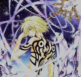  Yeah, most definitely! That has got to be Fai D. Flourite from the manga/ animê por CLAMP, Tsubasa: Reservoir Chronicle! It looks like a fã art of him, but the feathers floating around him with the red bits on them are a dead giveaway. I highly recommend leitura Tsubasa, cause I know I sure amor it! And Fai is awesome!