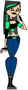 name: Ashley
age: 16
Talents: Sing, dance, play guitar, act, skateboard, art, and rockin out 
Fears: bugs
Likes: Anything that has to do with blood and guts, vampires, and anything that includes torture 
Dislikes: Anything that has to do with justin 
favorite tdi/da cast member: Harold
least fav tdi/da cast member: Justin >.<
Pic: