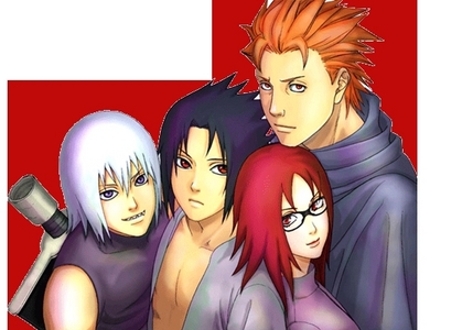 Don´t forget Sasuke, Karin, Suigetsu and Juugo ^^