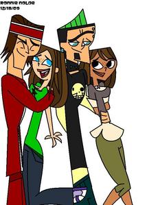  welcome im ronnie! blablabla i Amore tyler hehe and im an Anime and tdi artist ;P thas me in the green haha