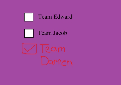  Team Darren. End of story.