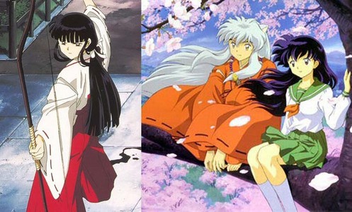 *In a battle, Kikyo's a lot stronger and would probably help more.
*For Inuyasha, Kagome's a lot better because when you think about... Kikyo is technically a part of Kagome (her soul) and when Kikyo dies that part will probably end up back inside Kagome anyway. Plus, Kikyo can't have children and is waaaaaaay too high strung.