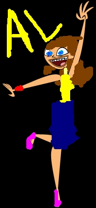 name: AL! (Big AL)
Age: 13
Grade: 6th
Crush: Name is Talor. (He is at my school)
Fear: (Brave)
Sports: If you count danceing one than danceing
Bio: Al's friends call her big Al. She is a great dancer. When she was 3 she started dancing. She loves a boy name talor. But dosen't wam't 2 tell any one.
