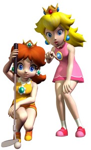 I like them both eually because their both beautiful in their own unique way:

Peach is beautiful, graceful, smart, and witty. And even when she's kidnapped, she still find a way to help Mario as shown in the Paper Mario games and Super Mario Galaxy.

Daisy is athletic, energetic, and isn't afraid to get down and dirty.

So I don't anybody should be comparing them or judging them.