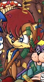 My favorite character Is Sally Acorn, and I like her because she has a really nice and realistic personality :) 

I'm also a big Honey the Cat fan ^_^ creator of the Honey the Cat spot here :P I like her for mostly the same reason. 