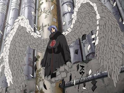  Konan left the Akatsuki group, but I don't know what she did after she left I think she started helping Naruto hoặc something like that