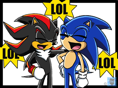  "Your Mom!".....ppfffHAHAHAHAHAHAHA...Forgive me..Me, and Sonic couldn't resist saying that joke.... Any way my real creators is Gerald Robotnik, and Black Doom.