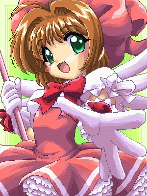  Well, I only know one animé series that I've enjoyed watching sense 2007 and to me, this montrer is one of the best ones on my account. "Cardcaptor Sakura". =) It's a really great show, a montrer filled with mystery and adventures, and the characters in this series just adore me too much.